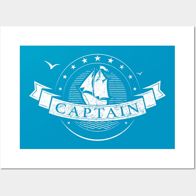 Captain of the Ship Wall Art by The Lucid Frog